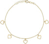 AMEN---BRACCIALE-CHARM-CUORI
