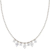 AMEN---Collana-Chandelier-Princess-con-Zirconi-e-Cuori-Bianchi