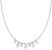 AMEN---Collana-Chandelier-Princess-con-Zirconi-e-Cuori-Bianchi
