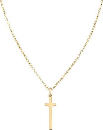 AMEN---Collana-Croce-Lunga-Dorata
