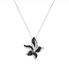 Amen---Collana-Orchidea-Zirconi-Bianchi-e-Neri