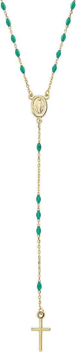 AMEN---COLLANA-ROSARIO-VERDE