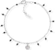 Amen-Bracciale-Cuore-Zirconato-e-Pepite-Nere