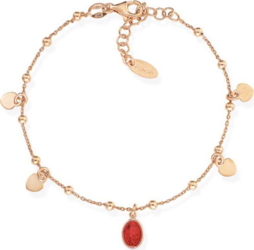 Amen-Bracciale-Madonnina-Smaltata-Rossa-e-Cuori