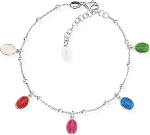 Amen-Bracciale-Madonnine-Smaltate-Multicolor