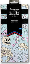 American Socks Pet Revolution Calzini Uomo Multicolore Calzettoni Urban Fashion Colorati Mid Hight Moda/Uomo/Abbigliamento/Calzini e calze/Calzini/Calzettoni Snotshop - Roma, Commerciovirtuoso.it