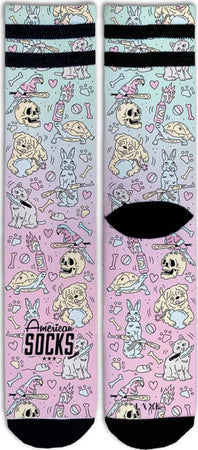 American Socks Pet Revolution Calzini Uomo Multicolore Calzettoni Urban Fashion Colorati Mid Hight Moda/Uomo/Abbigliamento/Calzini e calze/Calzini/Calzettoni Snotshop - Roma, Commerciovirtuoso.it