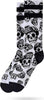 American Socks Skater Skull Calzini Uomo Bianchi e Neri teschi Calzettoni Urban Fashion Mid Hight Moda/Uomo/Abbigliamento/Calzini e calze/Calzini/Calzettoni Snotshop - Roma, Commerciovirtuoso.it