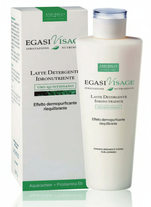Amerigo Egasy Visage Latte Detergente Idronutriente Detergente dermopurificante 250 ml Latte detergente Tiziana non solo gioielli - Civitanova Marche, Commerciovirtuoso.it