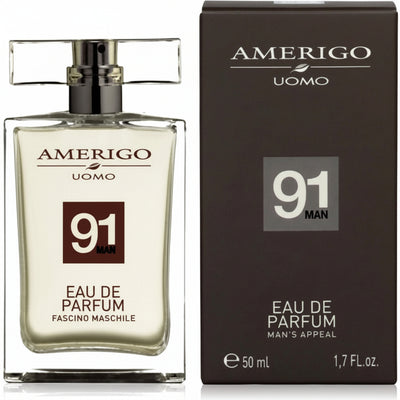 Amerigo Man 91 Eau de Parfum Profumo Fascino Maschile 50 ml Profumo uomo Tiziana non solo gioielli - Civitanova Marche, Commerciovirtuoso.it