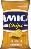 Amica Chips 28x Pacchetti La Patatina Grigliata Senza Glutine Amica Chips 25 Gr Confezione Da 28 Pz Alimentari e cura della casa/Snack dolci e salati/Chips e patatine/Di patate Franco Pausa Caffè - Albano Laziale, Commerciovirtuoso.it