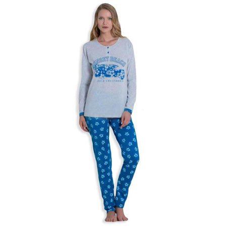 Amica Pigiama da Donna in Cotone Leggero 91A701 S34 - Passarelli Biancheria