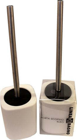 AMICASA-Porta-scopino-WC-da-appoggio-KLEO-Bianco-10,5-x-10,5-x-40-cm
