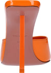 Amina-Muaddi-Sandali-Arancio-da-donna