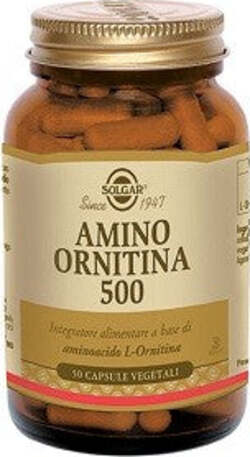 AMINO-ORNITINA-500-integratore-alimentare-50-capsule-vegetali-Solgar
