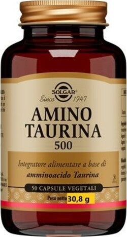 AMINO-TAURINA-500-integratore-alimentare-50-capsule-vegetali-Solgar