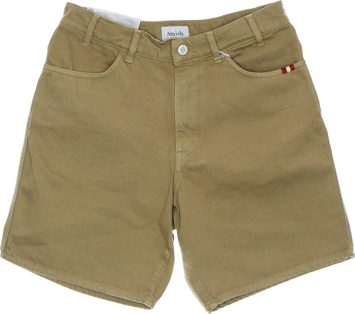AMISH-Jeans-Corto-Uomo-Bermuda-Bernie-Amish-Bull-Sw-Beige-da-uomo