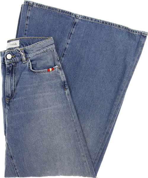 AMISH-Jeans-Donna-Colette-Stone-Used-Denim-da-donna