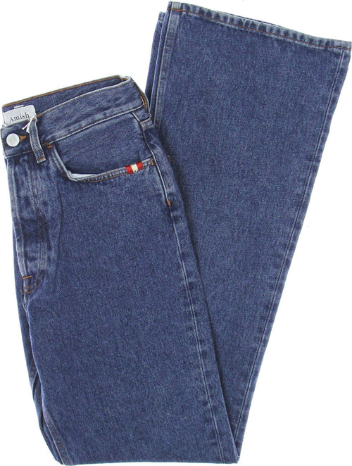 AMISH-Jeans-Donna-Kendall-Denim-Stone-Wash-Denim-Stone-Washed-da-donna