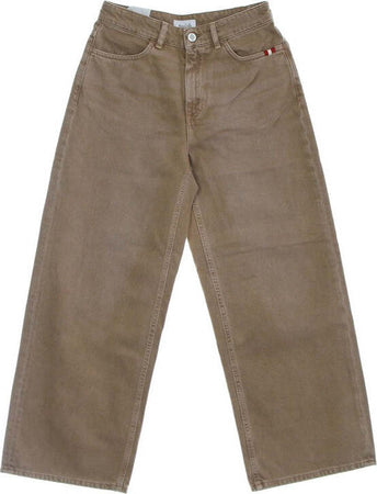 AMISH-Jeans-Donna-Linda-Bull-Resinato-Brick-Red-da-donna