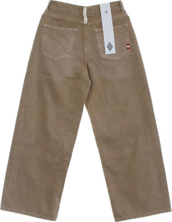 AMISH-Jeans-Donna-Linda-Bull-Resinato-Brick-Red-da-donna