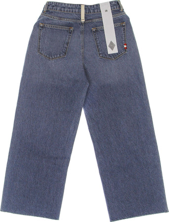 AMISH-Jeans-Donna-Linda-Denim-Stone-Used-Cut-Denim-da-donna