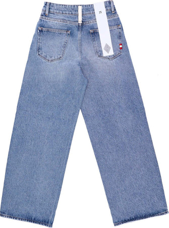 AMISH-Jeans-Donna-Linda-Denim-Used-Cut-da-donna