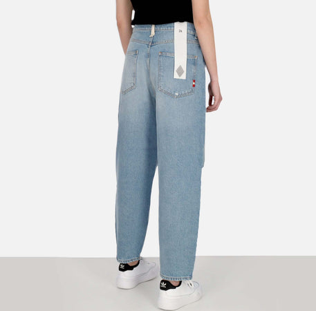 AMISH-Jeans-Donna-W-Baggy-Denim-Super-Used-Denim-da-donna