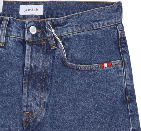 AMISH-Jeans-Uomo-Jeremiah-Denim-Stone-Wash-da-uomo