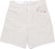 AMISH-Pantalone-Corto-Uomo-Bermuda-Bernie-Bull-Sw-Ecru-da-uomo