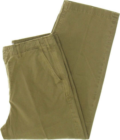 AMISH-Pantalone-Lungo-Uomo-Japan-Gabardine-G.d.-Khaki-da-uomo