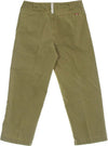 AMISH-Pantalone-Lungo-Uomo-Japan-Gabardine-G.d.-Khaki-da-uomo