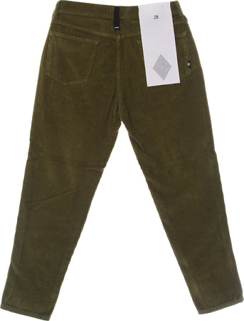 AMISH-Pantalone-Lungo-Uomo-Jeremiah-600/r-Pxt-Tinto-Army-Green-da-uomo
