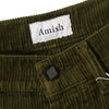 AMISH-Pantalone-Lungo-Uomo-Jeremiah-600/r-Pxt-Tinto-Army-Green-da-uomo