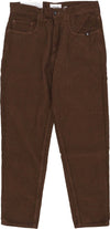AMISH-Pantalone-Lungo-Uomo-Jeremiah-Corduroy-Tinto-Brown-da-uomo