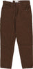 AMISH-Pantalone-Lungo-Uomo-Jeremiah-Corduroy-Tinto-Brown-da-uomo