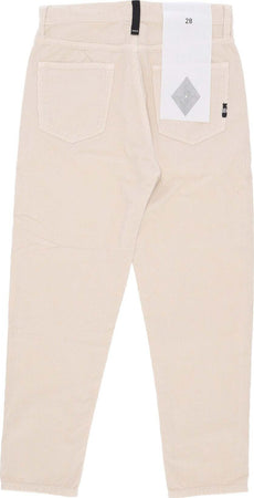AMISH-Pantalone-Lungo-Uomo-Jeremiah-Corduroy-Tinto-Coconut-da-uomo
