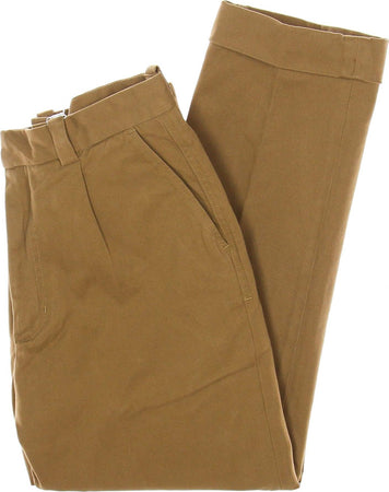 AMISH-Pantalone-Lungo-Uomo-Nick-Gabardine-Brownie-da-uomo