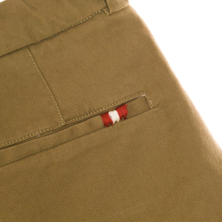 AMISH-Pantalone-Lungo-Uomo-Nick-Gabardine-Brownie-da-uomo