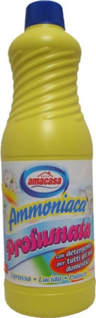 Ammoniaca profumata - 1 L - Amacasa Casa e cucina/Detergenti e prodotti per la pulizia/Detergenti per la casa/Detergenti multiuso Eurocartuccia - Pavullo, Commerciovirtuoso.it