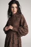 AMOSA-|-Abito-in-pizzo-fantasia-cashmere