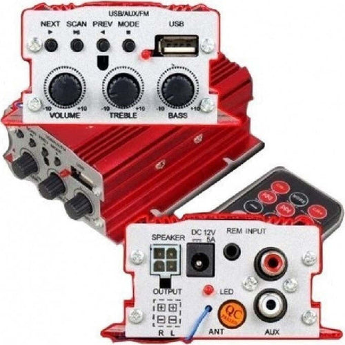 AMPLIFICATORE AUDIO 12V USB MP3 CASA AUTO 2 CANALI STEREO 500W TELECOMANDO MA700 Elettronica/Elettronica per veicoli/Elettronica per auto/Sistemi audio/Amplificatori/Amplificatori stereo Trade Shop italia - Napoli, Commerciovirtuoso.it