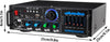 Amplificatore Audio 2x70w Funzione Karaoke Fm/bluetoothmp3/usb/bluetooth Q-gf289 Strumenti Musicali/Sonorizzazione e palcoscenico/Amplificatori di potenza Trade Shop italia - Napoli, Commerciovirtuoso.it