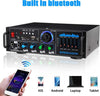 Amplificatore-Audio-2x70w-Funzione-Karaoke-Fm/bluetoothmp3/usb/bluetooth-Q-gf289