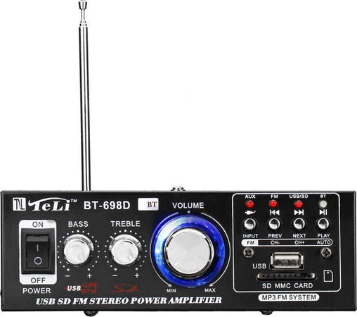 Amplificatore-Audio-Bluetooth-2-Canali-Stereo-Usb-Sd-Radio-Speaker-Telecomando