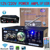 Amplificatore Audio Bluetooth 2 Canali Stereo Usb Sd Radio Speaker Telecomando Elettronica e telefonia > Accessori Audio e Video > Amplificatori Trade Shop italia - Napoli, Commerciovirtuoso.it