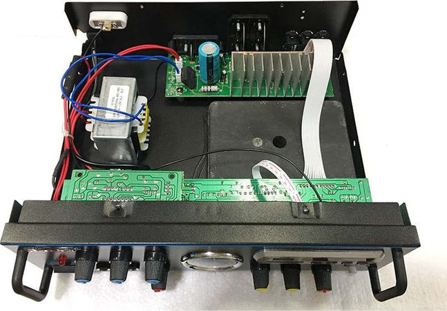Amplificatore Audio Karaoke Bluetooth Usb Sd Radio Fm Speaker Telecomando Q-t111 Strumenti Musicali/Sonorizzazione e palcoscenico/Amplificatori di potenza Trade Shop italia - Napoli, Commerciovirtuoso.it