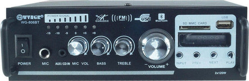 Amplificatore Audio Stereo 2 Canali Bluetooth Microfono Usb Sd Mp3 Karaoke 806bt Elettronica/Elettronica per veicoli/Elettronica per auto/Sistemi audio/Amplificatori/Amplificatori stereo Trade Shop italia - Napoli, Commerciovirtuoso.it