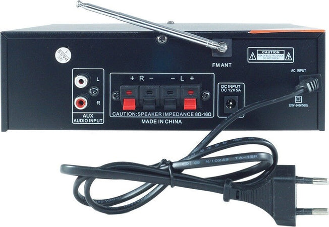 Amplificatore Audio Stereo 2 Canali Bluetooth Microfono Usb Sd Mp3 Karaoke 806bt Elettronica/Elettronica per veicoli/Elettronica per auto/Sistemi audio/Amplificatori/Amplificatori stereo Trade Shop italia - Napoli, Commerciovirtuoso.it