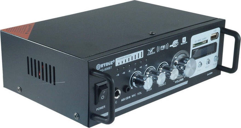 Amplificatore Audio Stereo 2 Canali Bluetooth Microfono Usb Sd Mp3 Karaoke 806bt Elettronica/Elettronica per veicoli/Elettronica per auto/Sistemi audio/Amplificatori/Amplificatori stereo Trade Shop italia - Napoli, Commerciovirtuoso.it